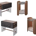 Modern Side Tables With Diverse Designs Wood Metal And Textured Surfaces