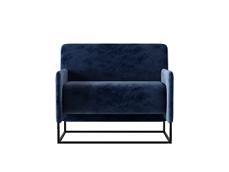 Modern single sofa 3d model