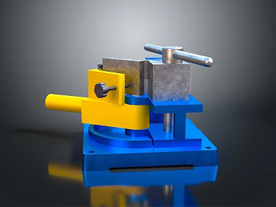 Bench Drill Vertical Drilling Machine Vertical Bench Drilling Machine Tools Hardware Tools Processing Tools Furniture 3d model
