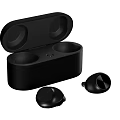 Wireless Earbuds With Open Charging Case And Portable Audio Design Headphones