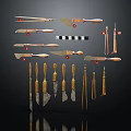 Modern engraving tool 3d model