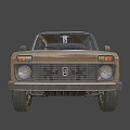 Rada Niva car 3d model