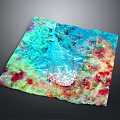 Vibrant Tropical Fish Swimming In Colorful Coral Reef Ecosystem