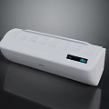 Modern White Air Cooler Fan Featuring Digital Display Sleek Design and Efficient Cooling