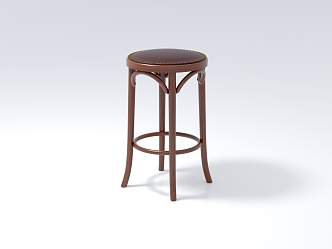 Modern Bar Stool Leisure Sofa 3d model