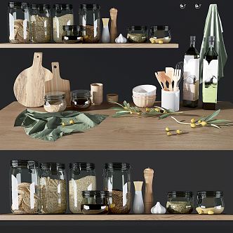 Nordic Kitchen Supplies 3d model