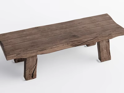 Quiet stool bench 3d model