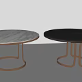 Light Luxury Minotti Dining Table 3d model