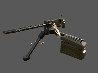 Machine guns Firearms 3d model Machine guns Firearms 3d model