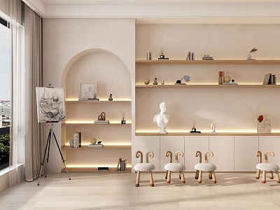 Decorative Cabinet 3d model