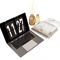 computer notebook ornaments 3d model
