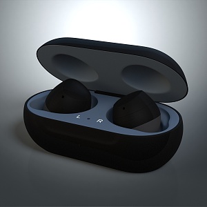 In-Ear Headphones Apple Headphones Bluetooth Headphones 3d model