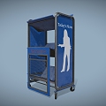 Newspapers Newspaper Kiosk 3d model