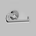 Chrome Plated Iron Handrail with Stable Base for Home Safety and Decoration Use