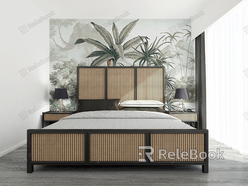 Double Bed Double Bed Model Double Bed Decorative Double Bed Decorative Big Bed Room Big Bed Main Bed Bed model