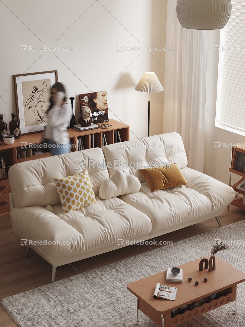 Nordic Sofa 3d model