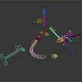 Rifle Split Component Semi-automatic Rifle Split Component Combat Rifle Split Component Campaign Rifle Split Component 3d model