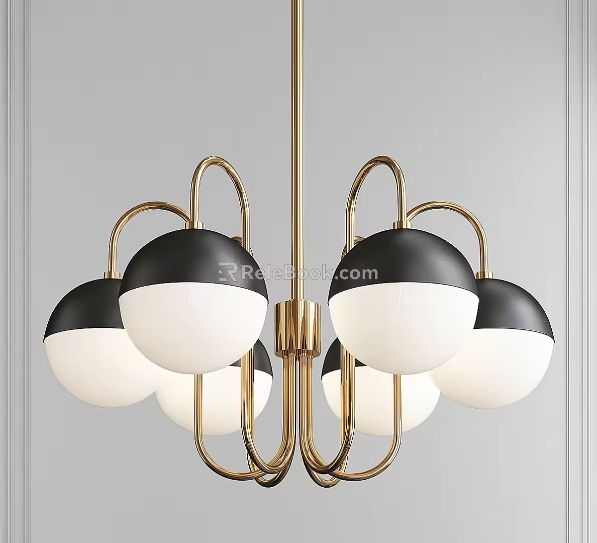 Mitzi chandelier 3d model