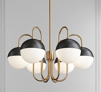 Mitzi chandelier 3d model