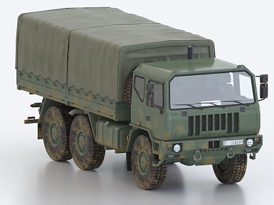 Truck Military Truck Military Transporter model