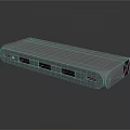 Sleek USB C Hub with Multiple Ports for Phone and Digital Device Connectivity