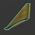 Brown Net Structure Playground Equipment With Sloped Design For Children Playing