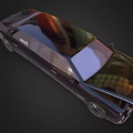 Black Luxury Limousine Car With Stylish Exterior And Elegant Design
