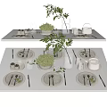 Modern Tableware 3d model