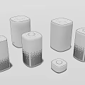 Modern Audio Xiaomi Smart Speaker Combo 3d model