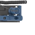 Blue Industrial Handheld Power Tools with Black Components and Power Cord 3d model