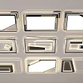 modern ceiling lamp 3d model