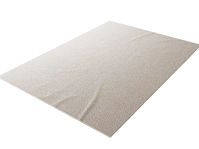 Square carpet 3d model