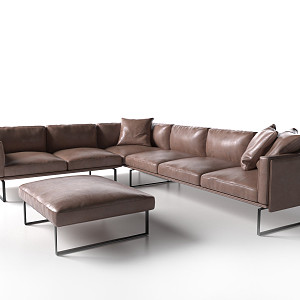 Combination sofa 3d model