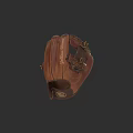 High Quality Brown Leather Baseball Glove Ideal For Sports Training And Games