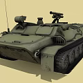 Armored Vehicle Armored Transport Vehicle Crawler Armored Vehicle Launching Vehicle Infantry Fighting Vehicle Reconnaissance Vehicle Low Face Number Low Model Simple Model Video Level Super Realistic 3d model
