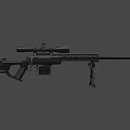 light machine gun 3d model