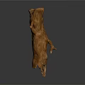 Handcrafted Wooden Animal Sculpture With Natural Stone Texture And Organic Shape Design
