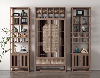 New Chinese Antique Rack 3d model