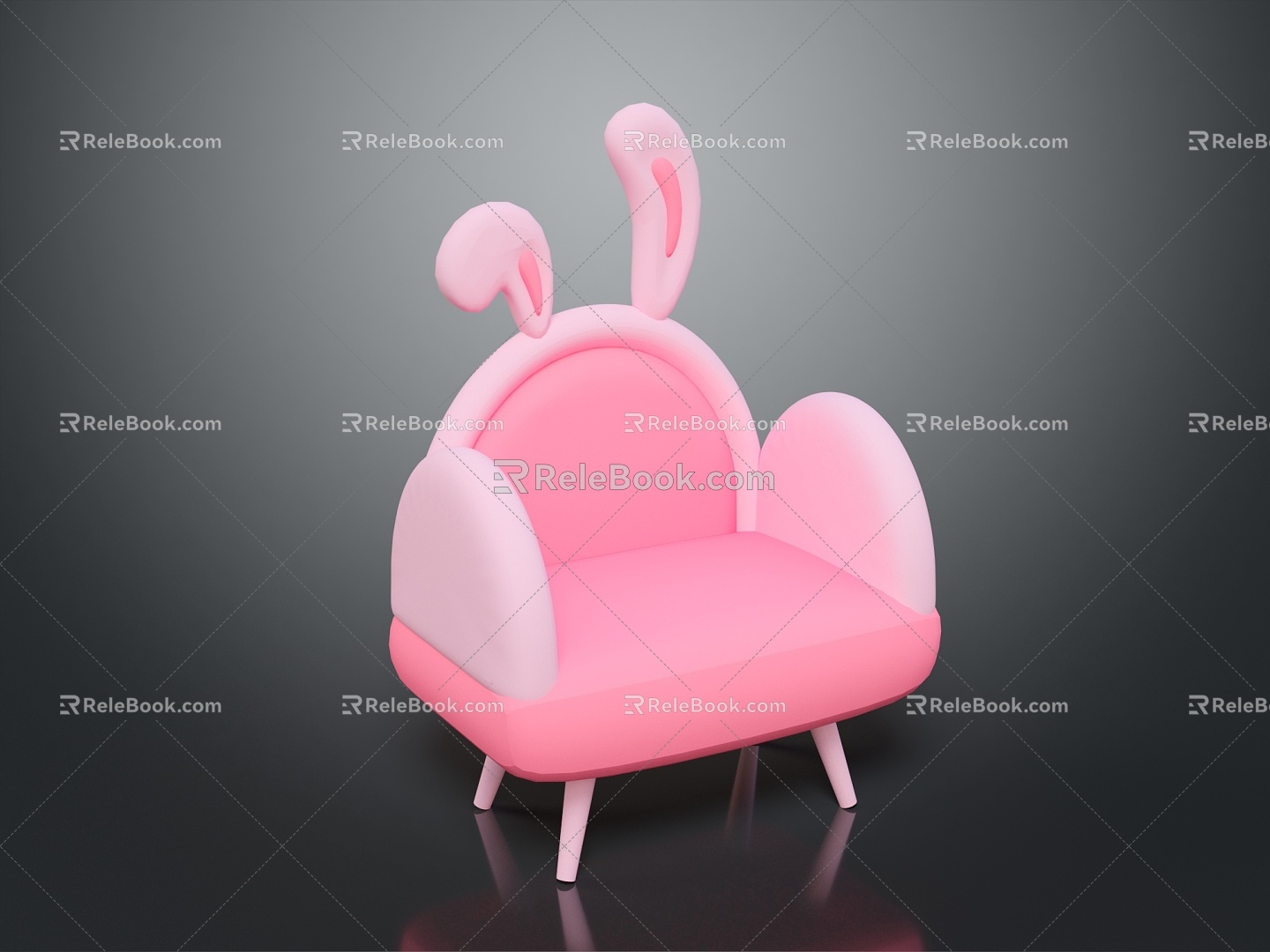 Children's chair 3d model