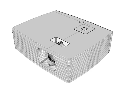 Projection Monitoring Device 3D Model With Compact Design And Functional Features 3d model