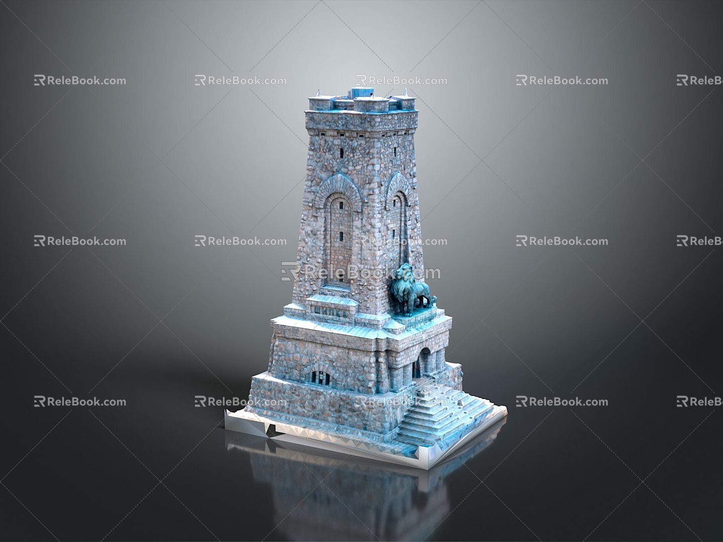 Temple Tower Stone Takatong Tower Pyramid Mayan Pyramid Mayan Stone Tower Totem Tribal Totem 3d model