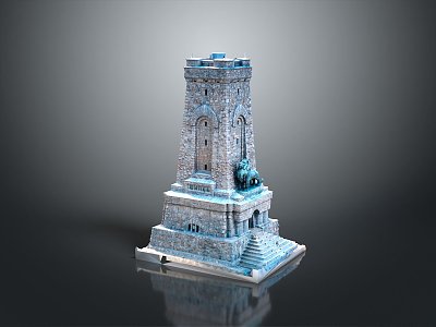 Temple Tower Stone Takatong Tower Pyramid Mayan Pyramid Mayan Stone Tower Totem Tribal Totem 3d model