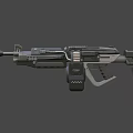 Future submachine gun 3d model
