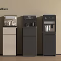 Modern Poliform Freestanding Water Dispensers As Kitchen Appliances With Different Colors