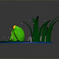 Modern frogs Frogs 3d model