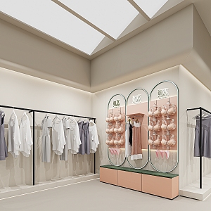 lingerie shop 3d model