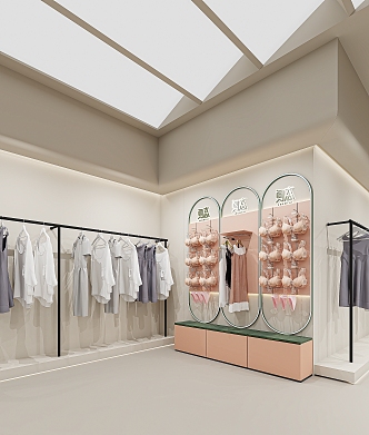 lingerie shop 3d model