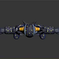 Sci-Fi Style Mecha Warrior Mecha Future Warrior Robot Game Character Mecha Soldier War Machine Transformers Robot Assistant