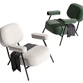 Single sofa 3d model