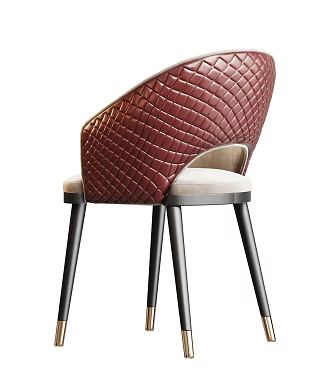 Modern single chair 3d model